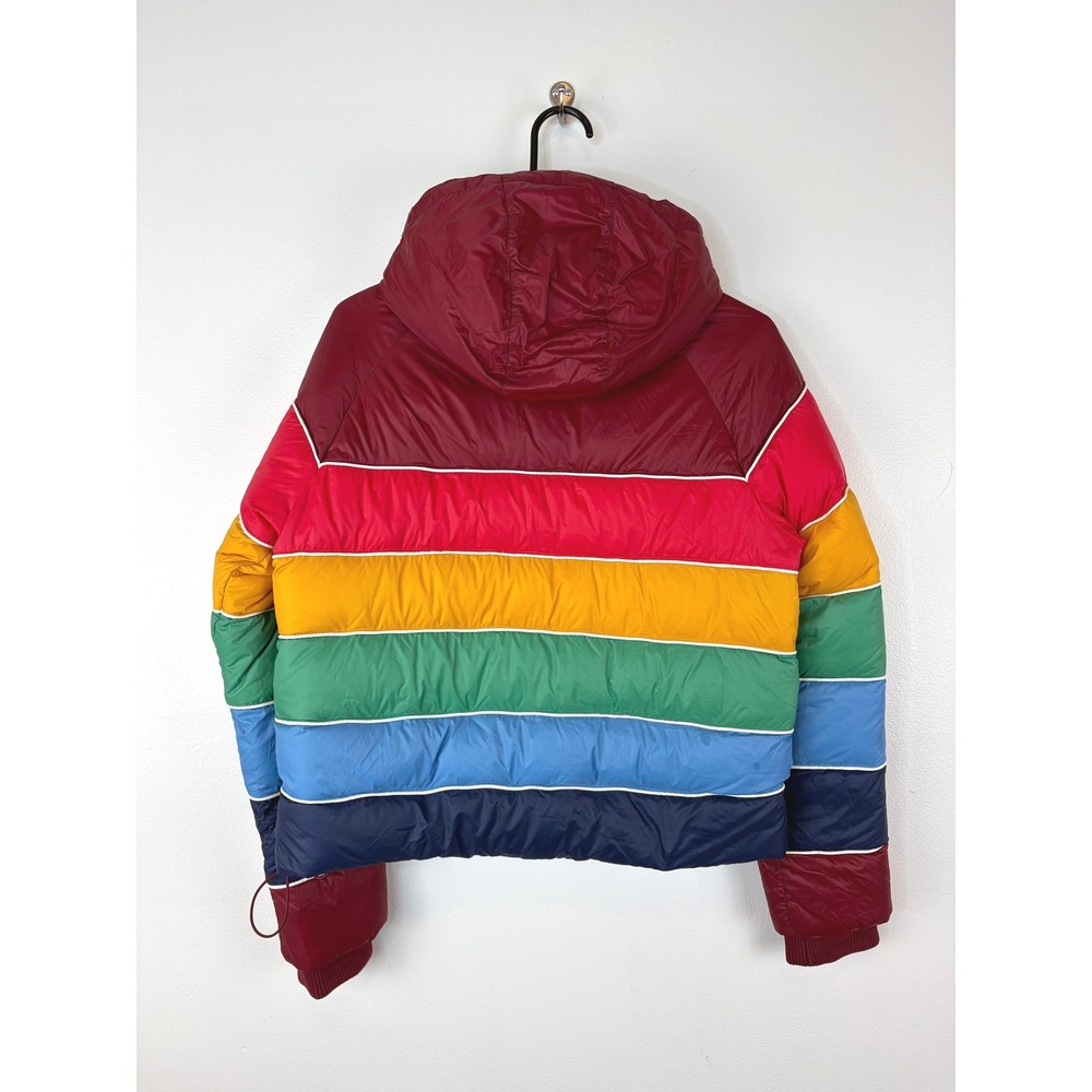 Marine Layer x Lost & Found Rainbow Après Down Puffer Jacket Small - Picture 3 of 9